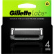 Лезвия для бритвы Gillette Labs, 4 шт. в Барнауле