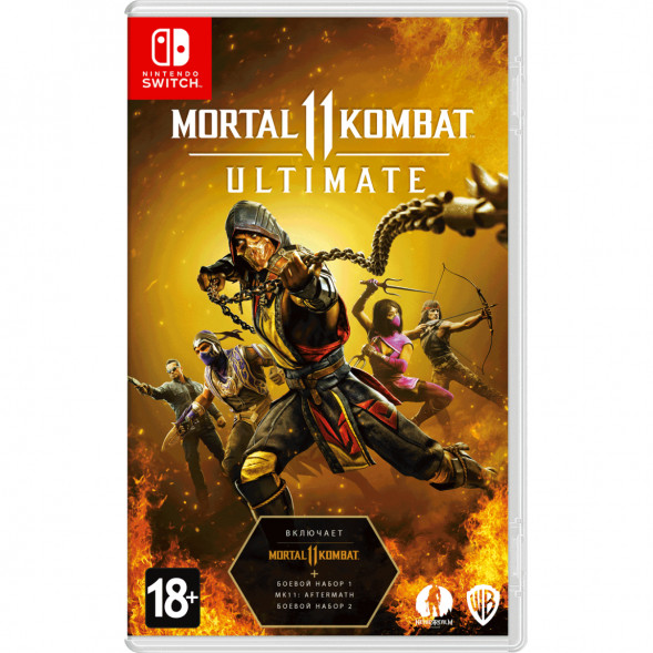 Игра Mortal Kombat 11 Ultimate (код загрузки) [Nintendo Switch, русские субтитры] в Барнауле