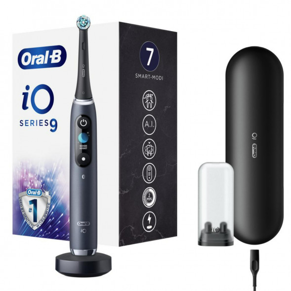Электрическая зубная щётка Oral-B iO Series 9, Black Onyx в Барнауле