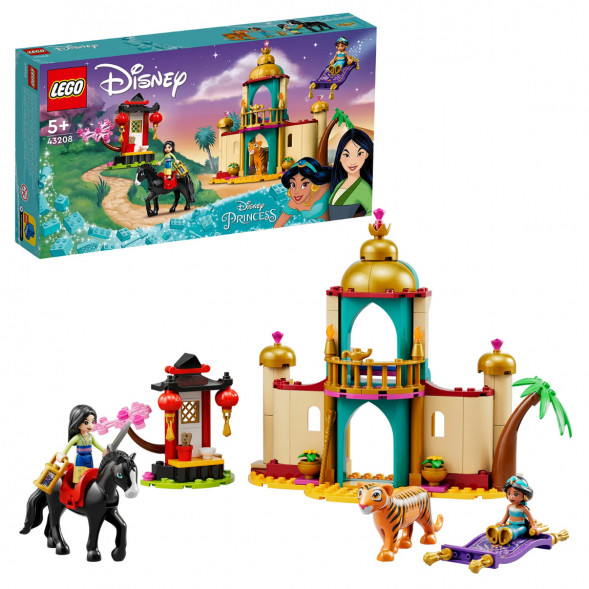 Конструктор LEGO Disney Princess 43208 Приключения Жасмин и Мулан в Барнауле