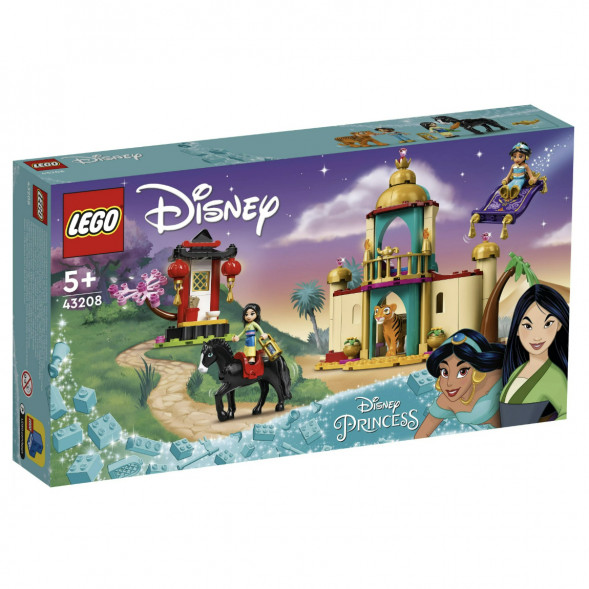 Конструктор LEGO Disney Princess 43208 Приключения Жасмин и Мулан в Барнауле