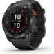 Умные часы Garmin Fenix 7X Solar серый с черным ремешком 010-02541-01 в Барнауле