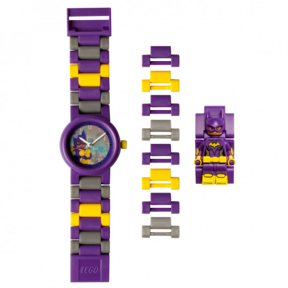 Часы LEGO Super Heroes 8020844 Batman Movie Бэтгерл с минифигуркой в Барнауле