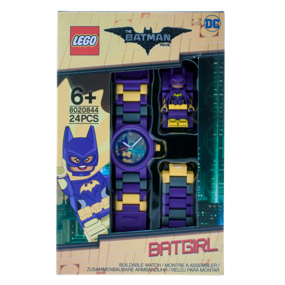 Часы LEGO Super Heroes 8020844 Batman Movie Бэтгерл с минифигуркой в Барнауле