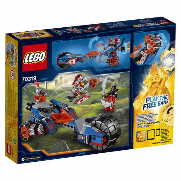 Конструктор LEGO Nexo Knights 70319 Молниеносная машина Мэйси в Барнауле