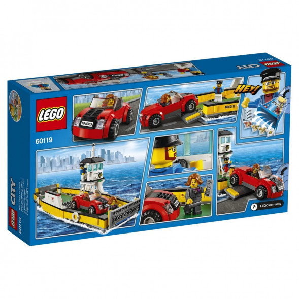 Конструктор LEGO City 60119 Паром в Барнауле