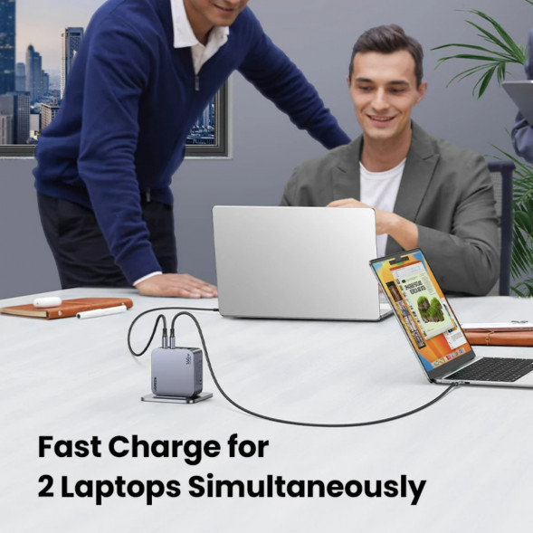 Сетевое зарядное устройство Ugreen 160W GaN USB-C в Барнауле