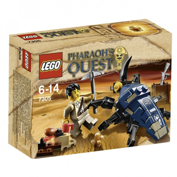 Конструктор LEGO Pharaohs Quest 7305 Атака скарабея в Барнауле
