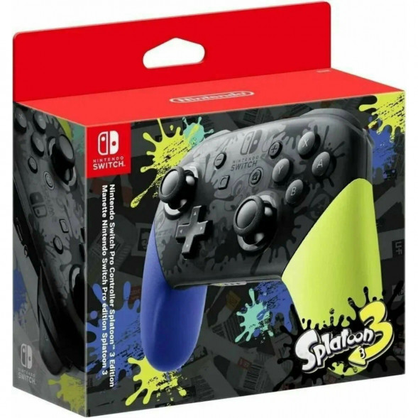 Геймпад Nintendo Switch Pro Controller (Splatoon 3) в Барнауле