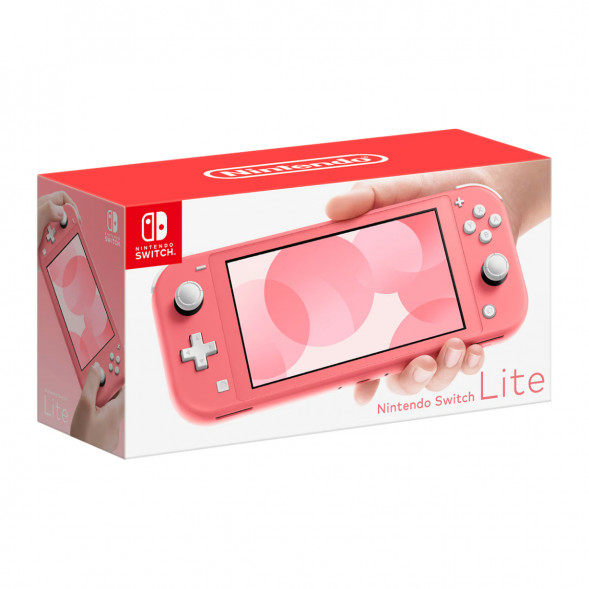 Игровая приставка Nintendo Switch Lite 32 ГБ, коралловый в Барнауле
