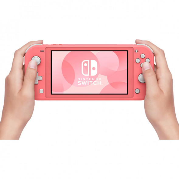 Игровая приставка Nintendo Switch Lite 32 ГБ, коралловый в Барнауле