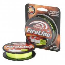 Леска Berkley FireLine 0,12mm 6,8kg 270m, Flame Green (зелёный неон)