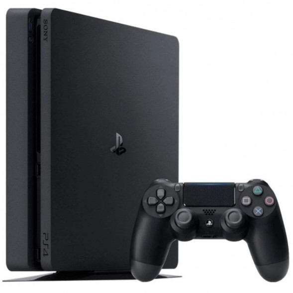 Игровая приставка Sony PlayStation 4 Slim 1TB black в Барнауле