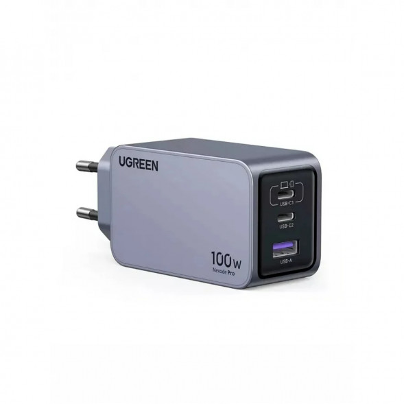 Сетевое зарядное устройство Ugreen GaN 100W USB-A + 2USB-C в Барнауле