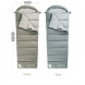 Спальный мешок Naturehike Envelope M180 (левый), серый в Барнауле