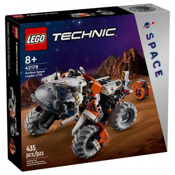 Конструктор LEGO Technic 42178 Поверхностный космический погрузчик LT78 в Барнауле