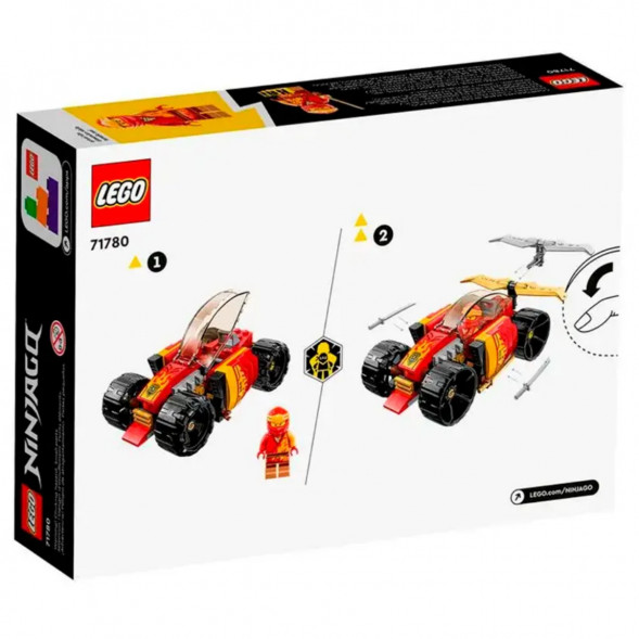 Конструктор LEGO Ninjago 71780 Гоночный автомобиль ниндзя Кая в Барнауле