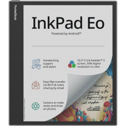 Электронная книга PocketBook InkPad Eo (PB1042-M-WW), Mist Grey