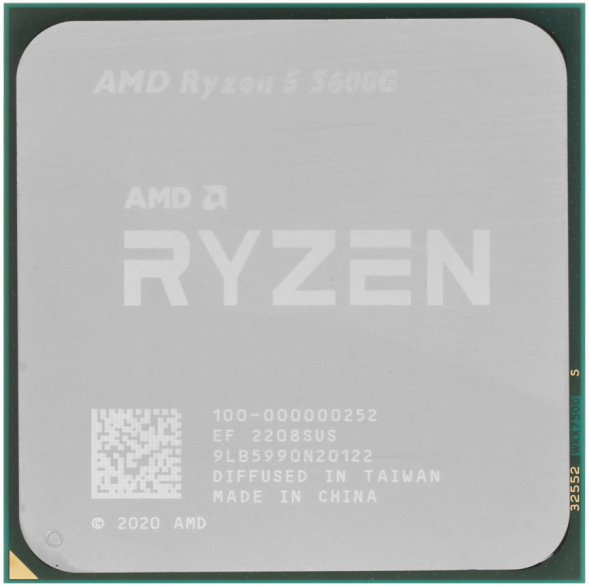 Процессор AMD Ryzen 5 5600G BOX (100-100000252BOX) AM4 в Барнауле