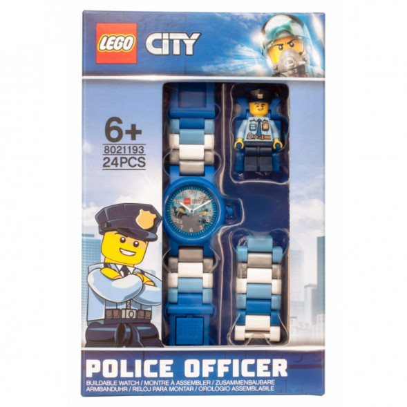 Часы LEGO City 8021193 City «Policeman» с минифигуркой в Барнауле
