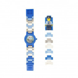 Часы LEGO City 8021193 City «Policeman» с минифигуркой