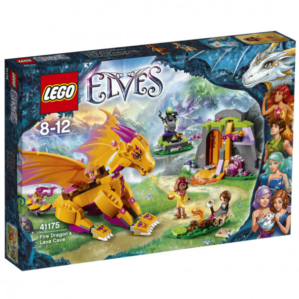 Конструктор LEGO Elves 41175 Лавовая пещера дракона огня в Барнауле