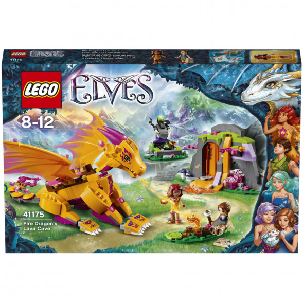 Конструктор LEGO Elves 41175 Лавовая пещера дракона огня в Барнауле