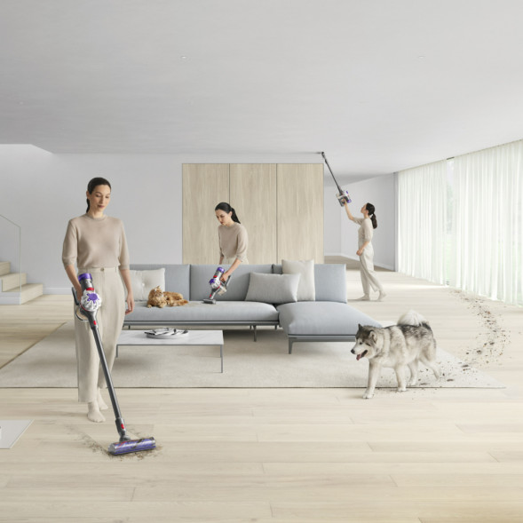 Пылесос Dyson V8 Advanced SV25 (492636-01), Silver/Nickel в Барнауле