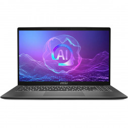 Ноутбук MSI Modern A15 AI+ F3HMG-040XRU (15.6&amp;quot;, IPS, AMD Ryzen AI 5 330 2ГГц, 4-ядерный, 16ГБ DDR5, 512ГБ SSD, AMD Radeon 820M, без ОС), серый