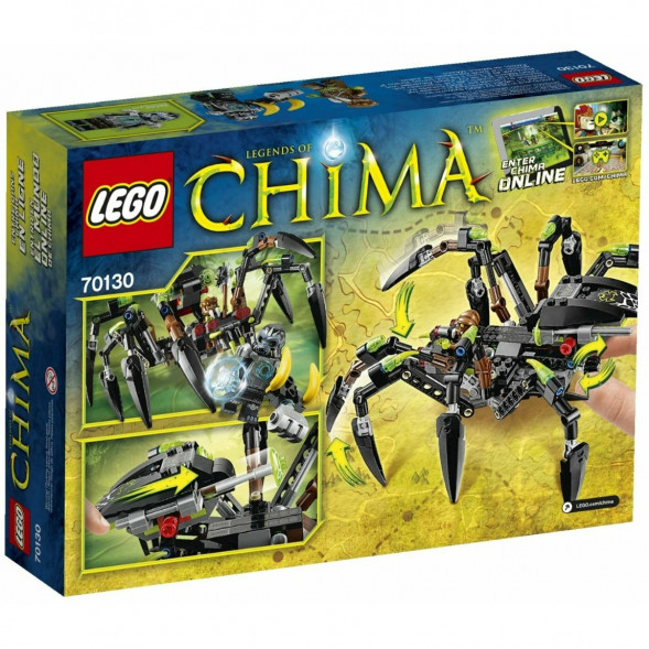 Конструктор LEGO Legends of Chima 70130 Паучий охотник Спарратуса в Барнауле