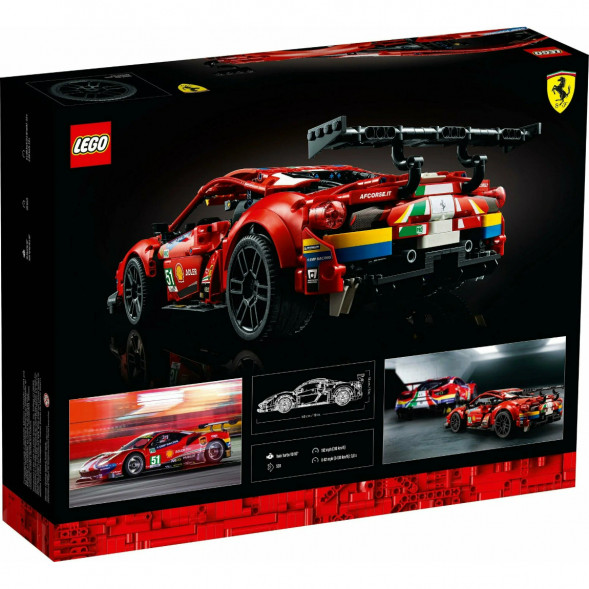 Конструктор LEGO Technic 42125 Ferrari 488 GTE &amp;quot;AF Corse #51&amp;quot; в Барнауле