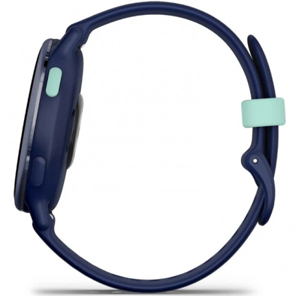 Умные часы Garmin Vivoactive 5, синие с металлически-синим безелем и силиконовым ремешком 010-02862-12 в Барнауле