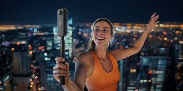 Экшн-камера Insta360 X5 Standard Bundle, Black в Барнауле