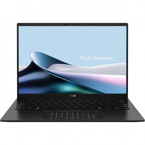 Ноутбук ASUS Zenbook 14 UM3406GA-QD132 (14&amp;quot;, OLED, AMD Ryzen AI 5 430 2ГГц, 4 ядра, 16ГБ LPDDR5x, 512ГБ SSD, AMD Radeon 840M, без ОС), черный в Барнауле