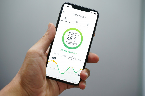 Детектор радона Airthings Wave 2-го поколения в Барнауле