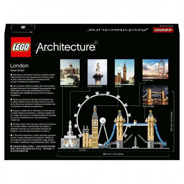 Конструктор LEGO Architecture 21034 Лондон в Барнауле