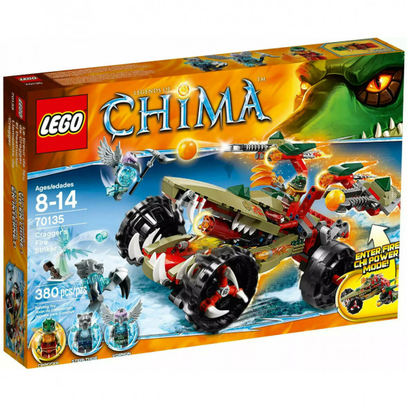 Конструктор LEGO Legends of Chima 70135 Огненный Страйкер Краггера в Барнауле