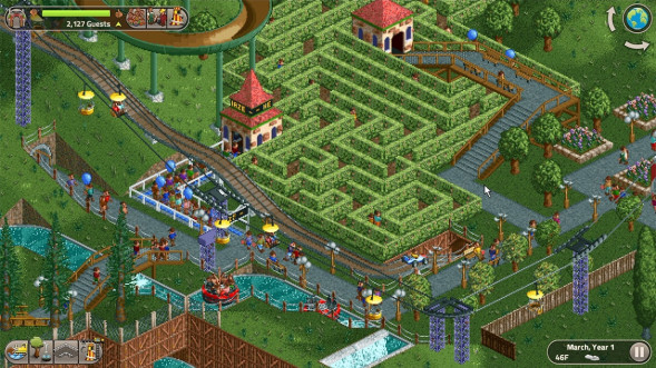 Игра RollerCoaster Tycoon: Classic [Nintendo Switch, английская версия] в Барнауле