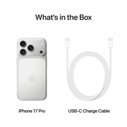 Смартфон Apple iPhone 17 Pro 256 ГБ DualSim, Silver