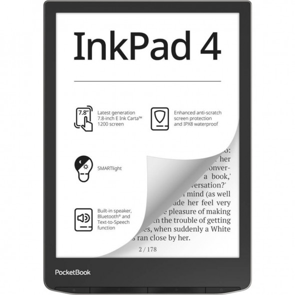 Электронная книга PocketBook 743G (PB743G-U-WW), Stardust Silver в Барнауле