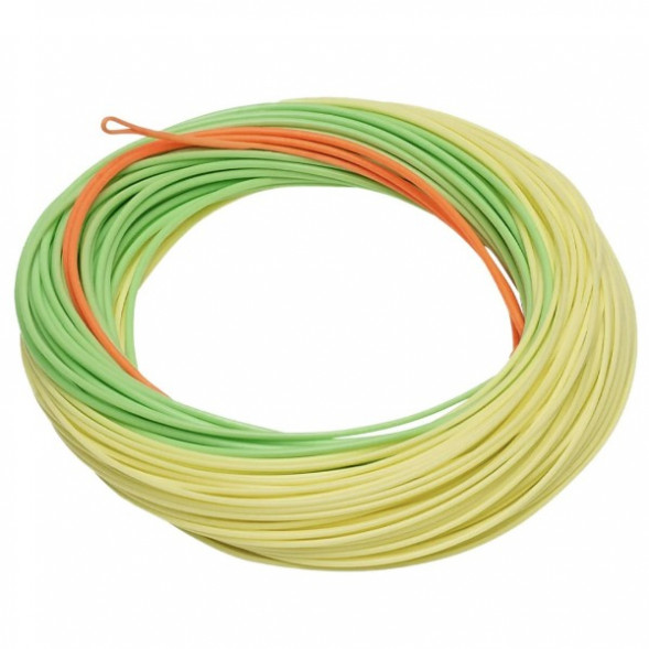 Леска RIO Elite Stillwater Floater WF7F, Orange/Green/Yellow в Барнауле