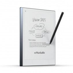 Графический планшет reMarkable 2 со стилусом Marker Plus и чехлом Book Folio серый (RM114)