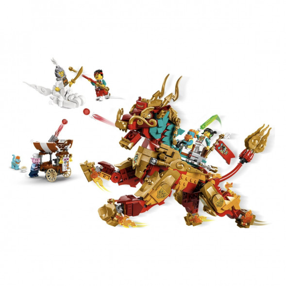 Конструктор LEGO Monkie Kid 80066 Мифическое существо Цилинь в Барнауле