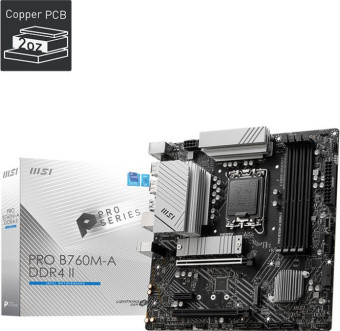 Материнская плата MSI PRO B760M-A DDR4 II в Барнауле