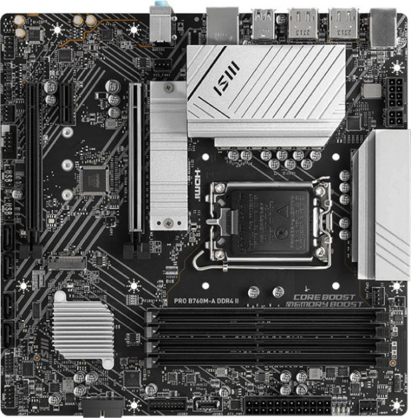 Материнская плата MSI PRO B760M-A DDR4 II в Барнауле