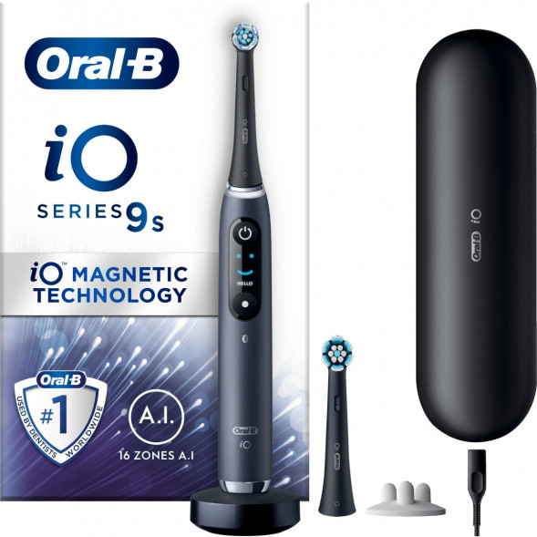 Электрическая зубная щетка Oral-B iO Series 9s (387071), Black Onyx в Барнауле