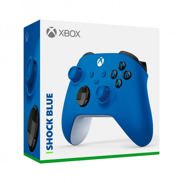 Геймпад Microsoft Xbox Series, Shock Blue в Барнауле