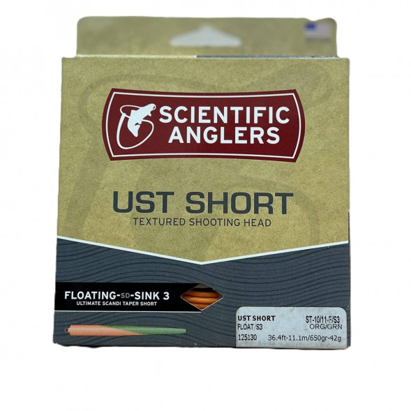 Рыболовная леска Scientific Anglers UST Short St-10/11-F/S3 Floating - SD - Sink 3 125130 в Барнауле