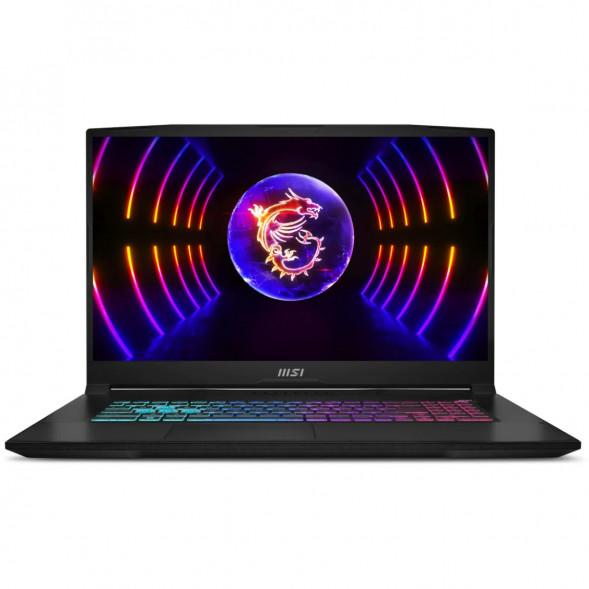 Ноутбук MSI Katana 17 B13VEK-1624XRUY (17.3&amp;quot;, IPS, Intel Core i5 13420H 2.1ГГц, 8 ядер, 16ГБ DDR5, 512ГБ SSD, NVIDIA GeForce RTX 4050 - 6 ГБ, без ОС), черный в Барнауле