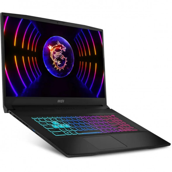 Ноутбук MSI Katana 17 B13VEK-1624XRUY (17.3&amp;quot;, IPS, Intel Core i5 13420H 2.1ГГц, 8 ядер, 16ГБ DDR5, 512ГБ SSD, NVIDIA GeForce RTX 4050 - 6 ГБ, без ОС), черный в Барнауле